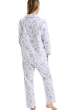 MARLON Blue Floral Bouquet Winceyette Pyjama Set