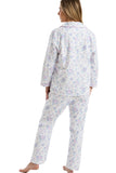 MARLON Lavender Floral Bouquet Winceyette Pyjama Set