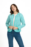 MUDFLOWER Jade Floral Print Quilted Jacket 251