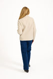 MUDFLOWER Ivory Sherpa Fleece Jacket