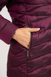 MUDFLOWER Wine Quilted Jacket