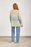 MUDFLOWER Lemon Space Dye Pointelle Cardigan