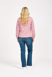 MUDFLOWER Pink Faux Suede Jacket 584