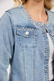 MUDFLOWER Embellished Denim Jacket 583