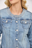 MUDFLOWER Embellished Denim Jacket 583