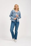 MUDFLOWER Embellished Denim Jacket 583