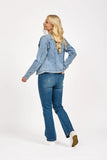 MUDFLOWER Embellished Denim Jacket 583