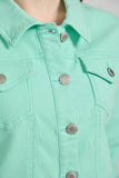 MUDFLOWER Green Denim Jacket 215