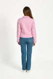 MUDFLOWER Pink Denim Jacket 215