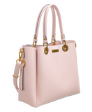 BESSIE LONDON Pink Classic Bag-In-Bag Tote