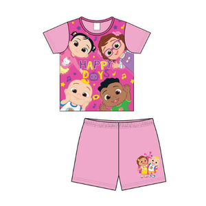 Toddler Girls Cocomelon Shortie Pyjamas