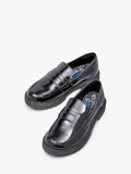 POD Kallie Black Patent Loafer