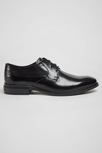 SMYTH LEATHER FORMAL LACE UP SHOES POD BLACK