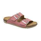 LOTUS Sirmione Pink Open Toe Mule Sandal