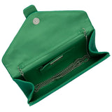 LOTUS Aletta Green Suede Clutch Bag