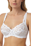 MARLON White Lace Underwired Bra