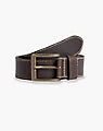 Wrangler Stitched Belt Brown