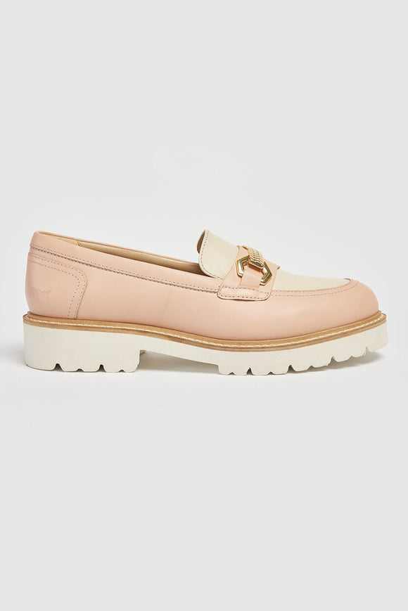 POD Kendal Pink Leather Loafers