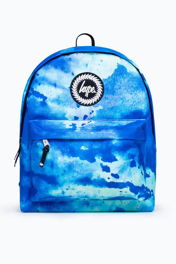 HYPE Blue Watercolur Backpack