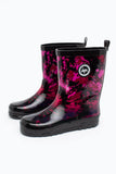 HYPE Pink Fade Tie Dye Wellies