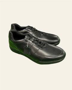 WHITES Hybrid Black Leather Shoe