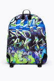 HYPE Black & Blue Graffiti Backpack