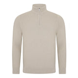 Remus Uomo Cream Long Sleeve Sweater 58892_92
