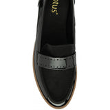 LOTUS Cambridge Black Loafer