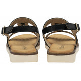 LOTUS Joana Black Sling Back Sandal
