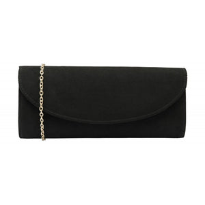 LOTUS Claire Black Microfibre Clutch