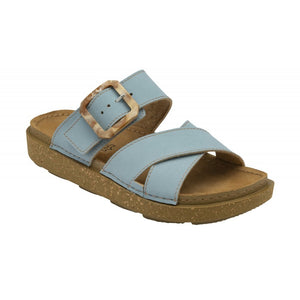 LOTUS Assenza Blue Mule Sandal