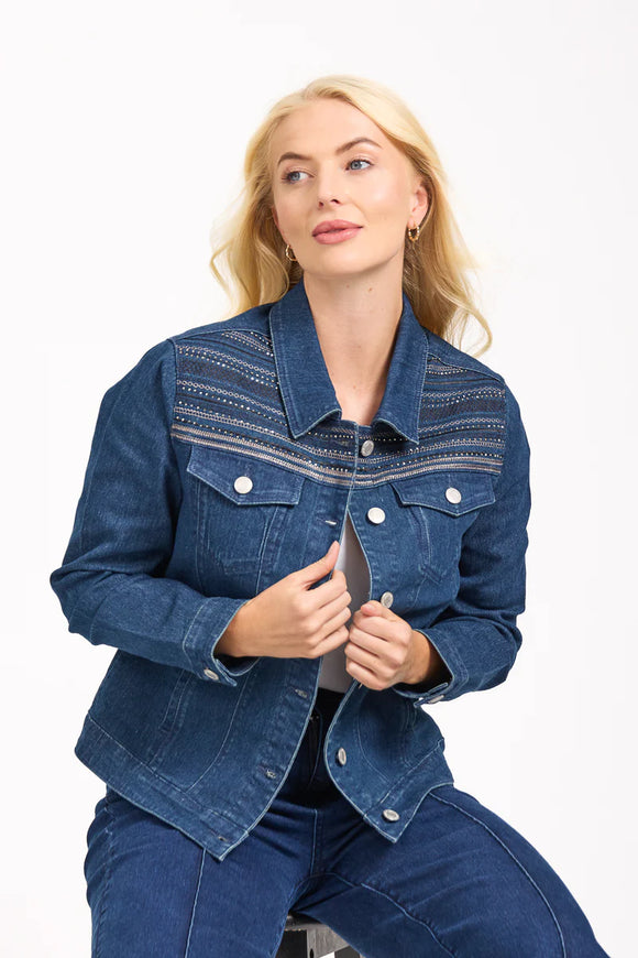 MUDFLOWER Blue Denim Jacket