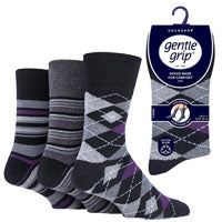 GENTLE GRIP Argyle Formali Socks