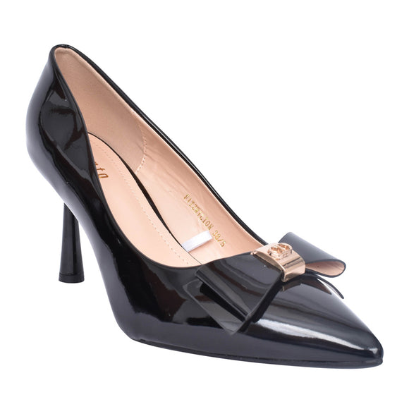 SORENTO Fitzwilton Black Patent Shoe