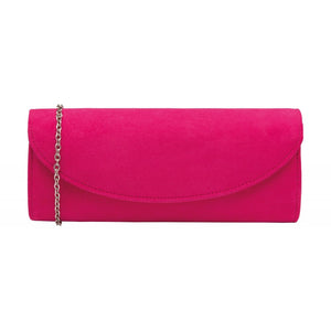 LOTUS Claire Fuchsia Microfibre Clutch