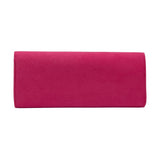 LOTUS Claire Fuchsia Microfibre Clutch