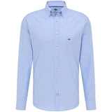 FYNCH HATTON ALL SEASON OXFORD SHIRT BLUE | 5510