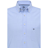 FYNCH HATTON ALL SEASON OXFORD SHIRT BLUE | 5510