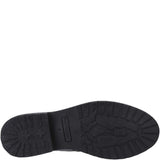 HUSH PUPPIES Kiltie Black Patent Loafer