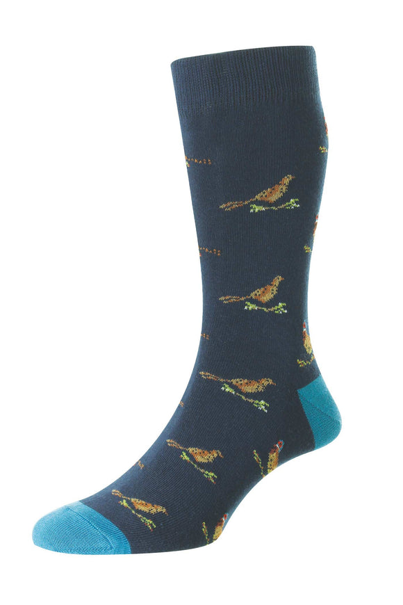 HJ HALL HJ31 Pheasant & Grouse Cotton Socks