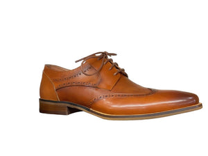 Jensen Tan Leather Shoe - Paolo Vandini