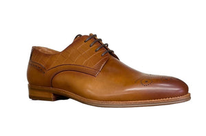 Lusk Tan Leather Shoe - Paolo Vandini