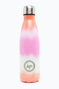 HYPE Ombre Peach Blur Metal Water Bottle