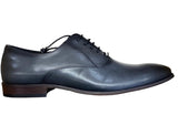 Lear Dark Grey Leather Shoe - Paolo Vandini