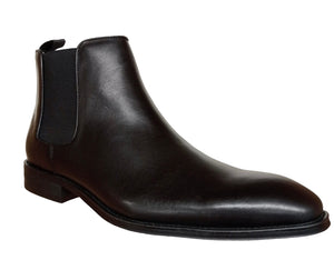 Paolo Vandini Kinch Chelsea Boot Leather Black