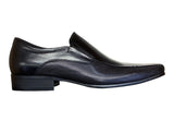 Lerton Black Leather Shoe - Paolo Vandini