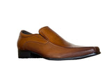 Lerton Tan Leather Shoe - Paolo Vandini