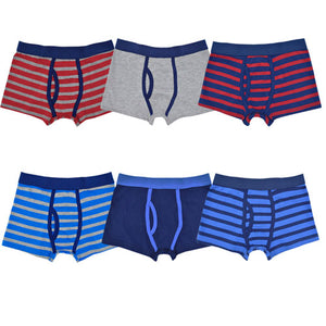 Boys Striped Trunks - 3 Pair Pack