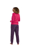 INDIGO SKY Pink Long Sleeve Pyjama Set