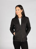 CLAUDIA C Black Fleece Jacket